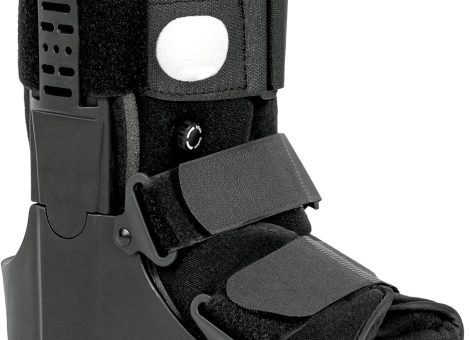 Jewlri Air Walking Boot Fracture Boot Short Walker Protective Boot Fits Left or Right Foot Ankle for Injuries Fractures Sprains Black M