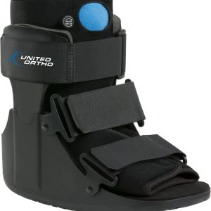 United Ortho Short Air Cam Walker Fracture Boot, Small, Black